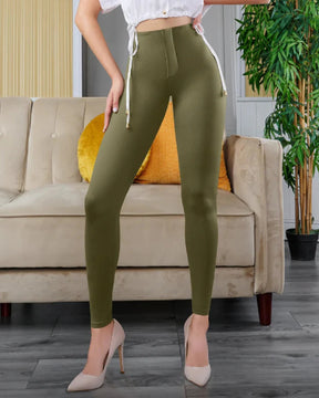 Elasticity Tummy Control High Waist Shaping Butt Lifting Slimming Leggings