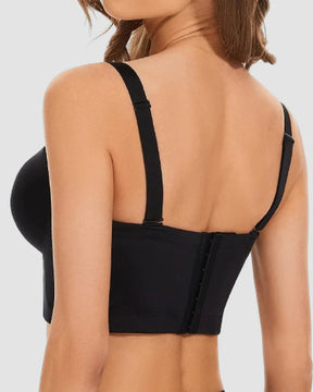 Seamless Multiway Low Back Anti Slip Push up Full Coverage Larger size Bras